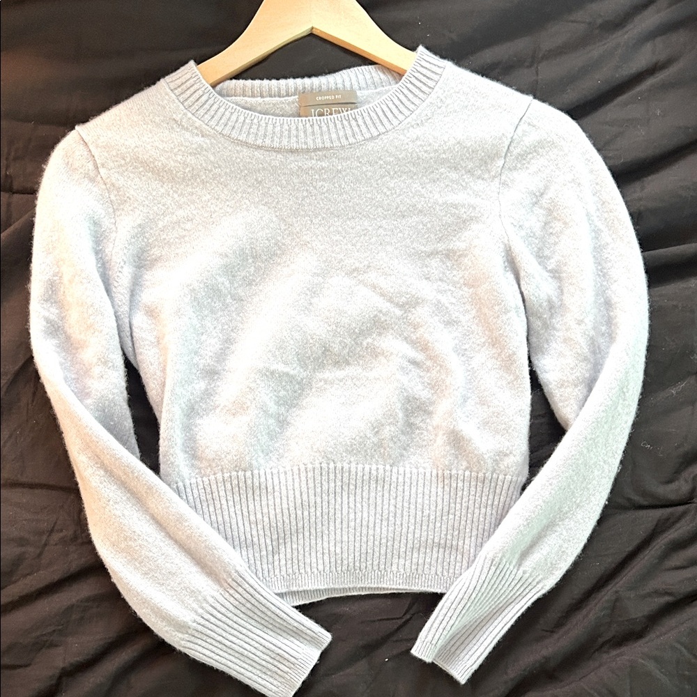 Baby blue cashmere sweater